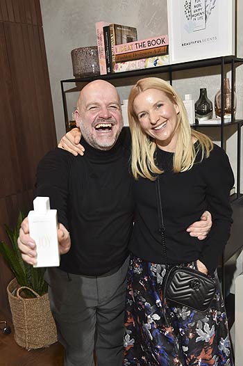 Oliver Rau, Stefanie Wirnshofer  Exklusiver Launch der "Jeanny Kollektion - Timeless Grace" des nachhaltigen Luxuslabels von SOPHIA/ MALINA /WILD mit Jeannette Graf im Ingolstadt Village am 29.03.2023   / Foto: BrauerPhotos / G.Nitschke
